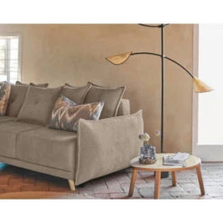 Lena - Canapé D'angle Réversible Convertible - 4 Places - Style Scandinave -VIDAXL || Songmics Soldes 40741684 5