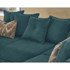 Lena - Canapé D'angle Panoramique Convertible - Avec Coffre - 7 Places - Droit -VIDAXL || Songmics Soldes 40741747 4