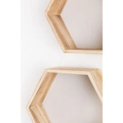 Lot De 3 étagères Murales Mijali SKLUM NATUREL 11 Lot De 3 étagères Murales Mijali SKLUM NATUREL -VIDAXL || Songmics Soldes 42055832 5