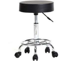 Tabouret Rond Pied Rond Tabouret Noir