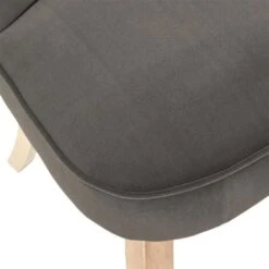 Paris Prix - Fauteuil En Velours Design Eleonor 68cm Gris -VIDAXL || Songmics Soldes 43448247 5