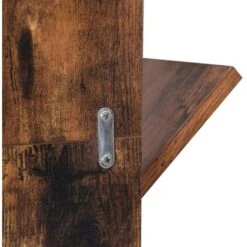 VASAGLE Étagère à 8 Niveaux, Bibliothèque, Style Industriel, Meuble De Rangement, En Forme Arbre, Pour Salon, Bureau, Brun Rustique Par SONGMICS LBC11BX -VIDAXL || Songmics Soldes 45295223 4