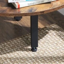 VASAGLE Bibliothèque D'angle Rétro, Étagère D'angle, Rangement, Montage Facile, Avec Cadre Métallique, Pour Salon, Maison, Bureau, Rétro, Noir, Marron Par SONGMICS -VIDAXL || Songmics Soldes 45295290 3