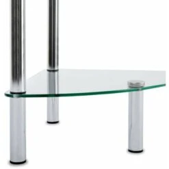 Etagère D'angle En Verre Tablettes En Verre Diana 5 Étages 30 Cm X 30 Cm X 134cm 8 Etagère D'angle En Verre Tablettes En Verre Diana 5 Étages 30 Cm X 30 Cm X 134cm -VIDAXL || Songmics Soldes 46898849 3