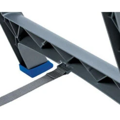 Escabeau à 3 Marches - L 70 X L 47 X H 78 Cm - Gris Et Bleu - Livraison Gratuite -VIDAXL || Songmics Soldes 47284966 3