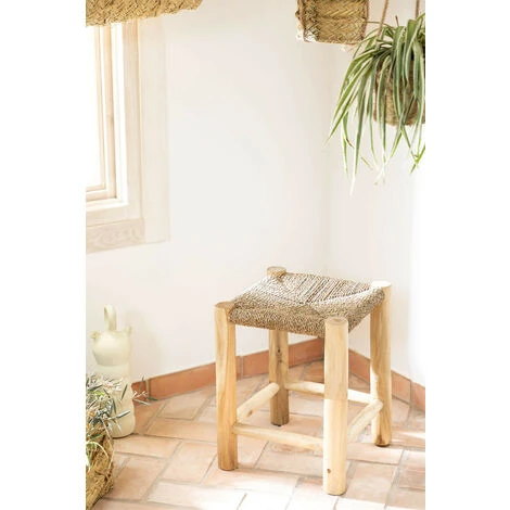 Tabouret Bas En Bois Aysa SKLUM 4 Tabouret Bas En Bois Aysa SKLUM – Image 2