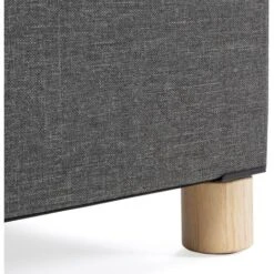 Coffre De Rangement Sur Pied 38 Cm Tissu Gris Anthracite -VIDAXL || Songmics Soldes 50737058 4