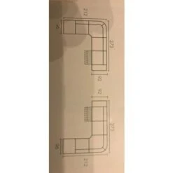 Canapé D'angle Gauche De Relaxation électrique Microfibre Gris Clair Skina -VIDAXL || Songmics Soldes 50936743 4