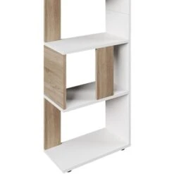 Séparateur De Pièce 45cm Chêne Clair/Blanc Vicco -VIDAXL || Songmics Soldes 52050880 5