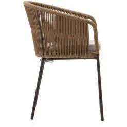 Kave Home - Chaise Yanet En Corde Beige -VIDAXL || Songmics Soldes 52722402 3