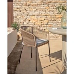 Kave Home - Chaise Yanet En Corde Beige -VIDAXL || Songmics Soldes 52722402 4