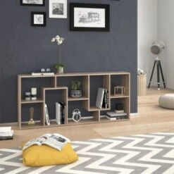 Séparateur De Pièce „Noa“ Chêne Clair Vicco -VIDAXL || Songmics Soldes 52777059 3