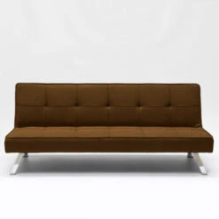 Canapé Convertible 2 Places Clic Clac En Tissu Design Moderne Gemma Couleur: Marron 10 Canapé Convertible 2 Places Clic Clac En Tissu Design Moderne Gemma Couleur: Marron -VIDAXL || Songmics Soldes 54686336 4