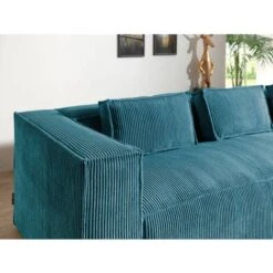 Stella - Canapé D'angle - En Velours Côtelé - 4 Places -style Contemporain - Droit 10 Stella - Canapé D'angle - En Velours Côtelé - 4 Places -style Contemporain - Droit -VIDAXL || Songmics Soldes 54692269 4