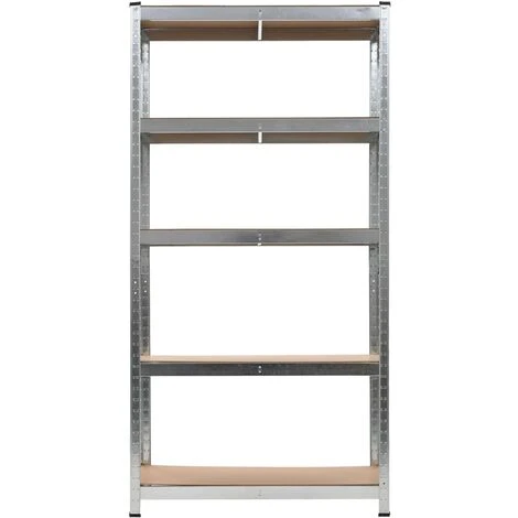 Nova Étagère D'entrepôt De Stockage En Acier Et MDF 90x45x180 Cm Divers Pièces Étagère De Rangement Robuste 7 Nova Étagère D'entrepôt De Stockage En Acier Et MDF 90x45x180 Cm Divers Pièces Étagère De Rangement Robuste – Image 5