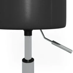 Tabouret Noir Design Pour Coiffeuse Réglable En Hauteur Vicco -VIDAXL || Songmics Soldes 59119881 5