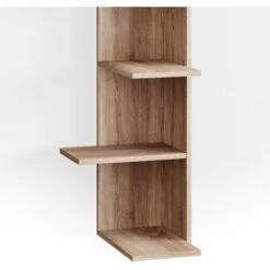 Bibliothèque „Tera“ Chêne Clair Vicco -VIDAXL || Songmics Soldes 59174973 5