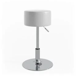 Tabouret Design Blanc Vicco