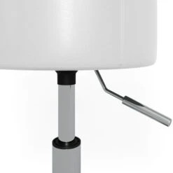 Tabouret Design Blanc Vicco -VIDAXL || Songmics Soldes 59175022 5