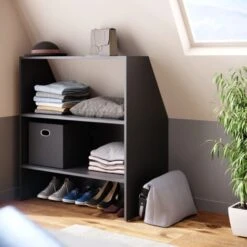 Étagère Anthracite Vicco -VIDAXL || Songmics Soldes 59175166 3