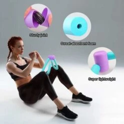 DENUOTOP Tabouret, Pouf Et Repose-pieds Entraîneur De Cuisse, Entraîneur De Jambe, Tondeuse De Cuisse, Entraîneur De Jambe, Vélo D'exercice De Cuisse, Entraîneur De Jambe Multifonctionnel, Shaper(ble -VIDAXL || Songmics Soldes 60008464 3