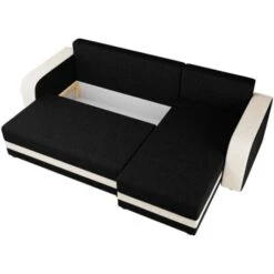 Harvey - Canapé D'angle Réversible - Convertible - Avec Coffre - En Tissu - 4 Places - Style Contemporain -VIDAXL || Songmics Soldes 60089916 3