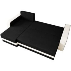 Harvey - Canapé D'angle Réversible - Convertible - Avec Coffre - En Tissu - 4 Places - Style Contemporain -VIDAXL || Songmics Soldes 60089916 4