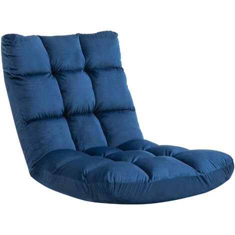 Fauteuil Convertible NAWEL Bleu Roi 3 Fauteuil Convertible NAWEL Bleu Roi