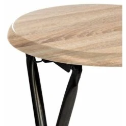 Lot De 2 Tabourets Pliants En Métal Et MDF - -VIDAXL || Songmics Soldes 61100998 4