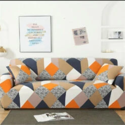 Housse De Canapé Avec Accoudoirs Protecteur Canapé Extensible 3 Places 190-230cm FUIENKO -VIDAXL || Songmics Soldes 64473010 3