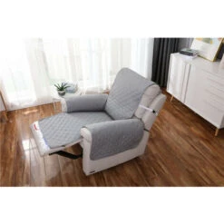 Déstockage Housse Fauteuil Relax 1 Place, Housse De Canapé Protecteur Inclinable Imperméable Pour Chambre （Gris 55×200） -VIDAXL || Songmics Soldes 64554921 4