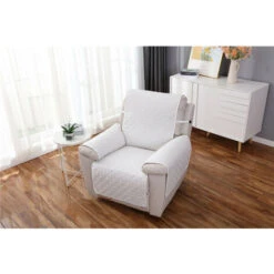 Déstockage Housse Fauteuil Relax 1 Place, Housse De Canapé Protecteur Inclinable Imperméable Pour Chambre （Beige 55×200） -VIDAXL || Songmics Soldes 64554995 3