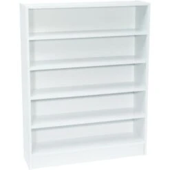 Meuble Rayonnage Blanc 5 étagères Werkapro