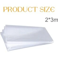 Lot De 2 Housses De Protection En Plastique Transparent Pour Canapé - Imperméable - 2 X 3 M -VIDAXL || Songmics Soldes 71330146 5