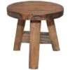 Tabouret Bois De Récupération Massif VidaXL -VIDAXL || Songmics Soldes 7222340 1