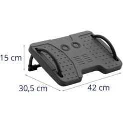 Repose Pieds Bureau Repose Pieds Ergonomique Acier / Plastique Gris Foncé 25 Kg 11 Repose Pieds Bureau Repose Pieds Ergonomique Acier / Plastique Gris Foncé 25 Kg -VIDAXL || Songmics Soldes 74497363 5