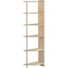 Etagère D'angle En Pin Brut Gala 6 Tablettes -VIDAXL || Songmics Soldes 7452900 1