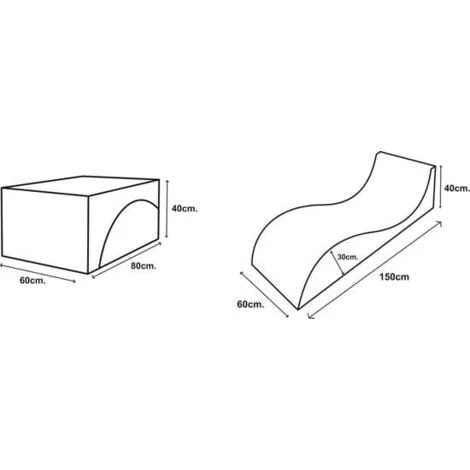 Canapé Relax Pliable Zebra 5 Canapé Relax Pliable Zebra – Image 3