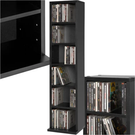 Étagère Colonne Meuble De Rangement 6 Compartiments 90x21x20cm - Etagere Pour CD, Meuble Pour CD, Meuble Range Pour CD 3 Étagère Colonne Meuble De Rangement 6 Compartiments 90x21x20cm - Etagere Pour CD, Meuble Pour CD, Meuble Range Pour CD
