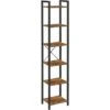 VASAGLE Bibliothèque 6 Niveaux, Étagère Livres, Meuble De Rangement Ouvert, Pour Bureau, Salon, Chambre, 40 X 30 X 187,5 Cm, Marron Rustique Et Noir Par SONGMICS LLS101B01 2 VASAGLE Bibliothèque 6 Niveaux, Étagère Livres, Meuble De Rangement Ouvert, Pour Bureau, Salon, Chambre, 40 X 30 X 187,5 Cm, Marron Rustique Et Noir Par SONGMICS LLS101B01 -VIDAXL || Songmics Soldes 75178636 1