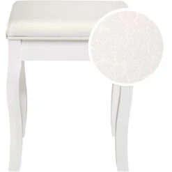 Tabouret Pour Coiffeuse - Tabouret De Maquillage, Siège Maquillage, Banc De Piano -VIDAXL || Songmics Soldes 7644050 3