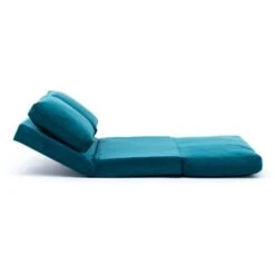 Pouf Convertible 2 Places Joude Velours Vert Foncé -VIDAXL || Songmics Soldes 76662369 5