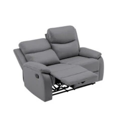 Canapé Relax Gris Foncé 2 Places JACOB 11 Canapé Relax Gris Foncé 2 Places JACOB -VIDAXL || Songmics Soldes 78331934 5