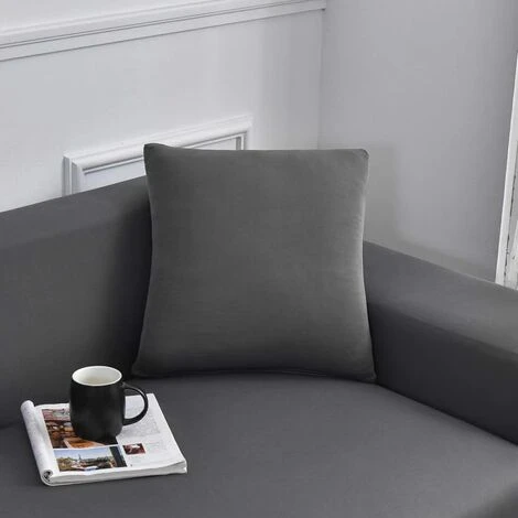 Housse De Canapé Imperméable, Housse De Canapé En Forme De L, Tissu Extensible Confortable (Le Noir, 145x185) 4 Housse De Canapé Imperméable, Housse De Canapé En Forme De L, Tissu Extensible Confortable (Le Noir, 145x185) – Image 2
