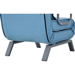 Fauteuil-lit Convertible, Dossier Inclinable à 6 Positions, Fauteuil Pliant Avec Coussin, Siège Rembourré, Canapé De Loisirs Pour La Maison, Le Bureau -VIDAXL || Songmics Soldes 78887737 3