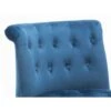 Fauteuil Crapaud MELOSIA - Velours Bleu Nuit -VIDAXL || Songmics Soldes 79359612 1