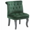 Fauteuil Crapaud MELOSIA - Velours Vert Sapin -VIDAXL || Songmics Soldes 79359615 1