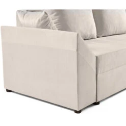 Mike - Canapé D'angle Réversible - Convertible - Avec Coffre - En Velours - 4 Places -VIDAXL || Songmics Soldes 80395028 5