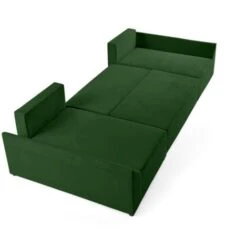 Mike - Canapé Panoramique En U - 7 Places - Convertible - Avec Coffre - En Velours -VIDAXL || Songmics Soldes 80395029 3