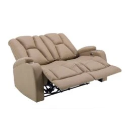 Canapé 2 Places Relax électrique En Tissu Microfibre Beige EL CLARENCE 11 Canapé 2 Places Relax électrique En Tissu Microfibre Beige EL CLARENCE -VIDAXL || Songmics Soldes 83722693 5